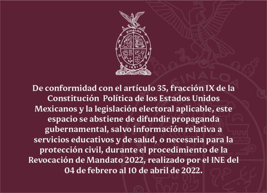 Gobierno Del Estado De Sinaloa 2022 3897